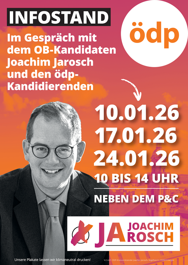 ÖDP-Infostände im Januar 26