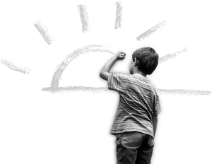 1000000000000A11000007C2EC0CA92B Kind malt Sonne Ein Kind malt eine Sonne, die dem alten ÖDP-Logo ähnlich sieht